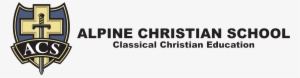 Alpine Christian Logo Horizontal #3877223