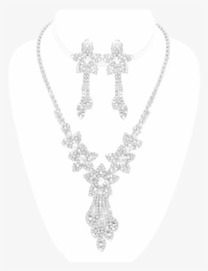 Vector Transparent Stock On Earrings Necklace Sets - Earring #3877294