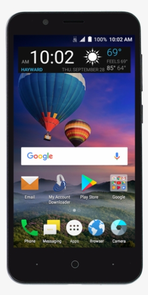 Zte Zfive® G Lte - Tracfone Zte Majesty Pro 4g Lte Prepaid Smartphone #3877517