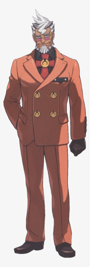 308 Kb Png - Phoenix Wright Ace Attorney Damon Gant #3877544