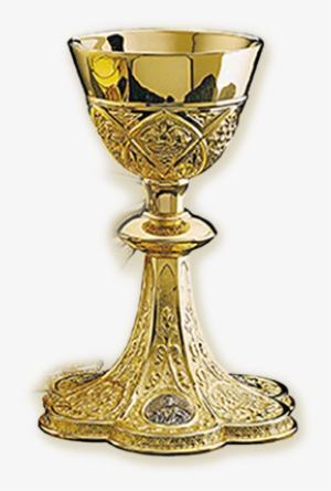 Art 199 Cáliz De Latón - Brass Goldplated Chalice (5060) S/p Medallions, #3877546