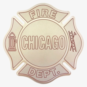 Chicago Fire Department Maltese 13″ Metal Plaque - Firefighter #3878133