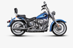 Akrapovic Exhaust Harley Davidson Softail Fxstc Custom - Akrapovič S-hdstso2-hc #3878235