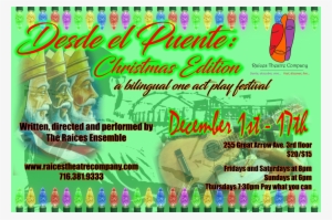 Raíces Theatre Company To Produce Christmas-themed - Christmas Day #3878698
