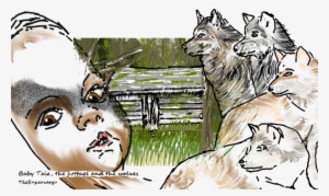 Baby Tala, The Cottage And The Wolves - Cartoon #3879171