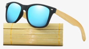 Ezreal Polarized Wood Sunglasses Men Women Square Bamboo #3879398