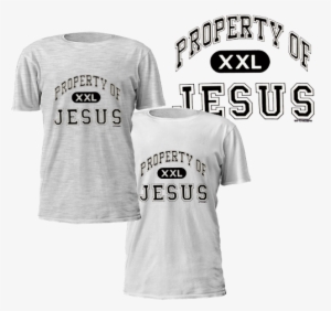 "property Of Jesus" T-shirt - Camiseta Dr Estranho Face #3879418