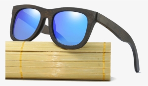 Ezreal Polarized Wood Sunglasses Men Women Square Bamboo #3879563