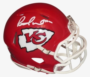 Patrick Mahomes Autographed Kansas City Chiefs Mini - Kansas City Chiefs #3879614