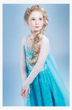 Fotos De Vestido Infantil Elsa Frozen - Robe Reine Des Neiges #3879693