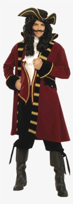 Traditional Men's Pirate Captain Costume - Costume Pirate #3880468