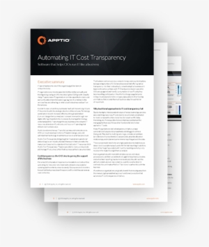 Drive Conversations And Collaboration Between It And - Brochure #3880705