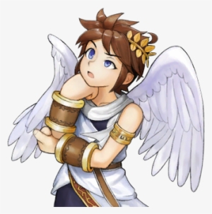 Kid Icarus Ssb4 Sprite 9 - Kid Icarus Pit Thinking #3880890