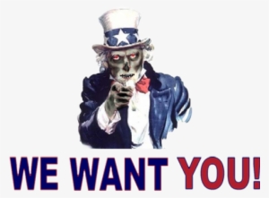 Uncle Sam I Want You Png Download - We Want You Flyer #3881238
