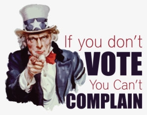 Election Day Occurs Two Times A Year Although You Would - Uncle Sam Vote #3881406