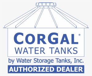Corgal Tanks Authorized Dealer Logo Blue Pantone 7455c - Jim Deshaies #3881527