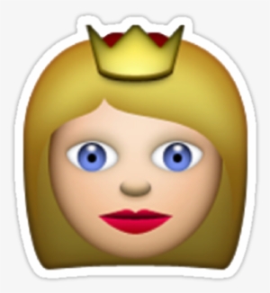 "princess Emoji " Stickers By - World's Best Mum - Novelty Mothers Day Gift/ Present #3882171