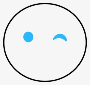 How To Draw Tongue Out Emoji - Circle #3882312