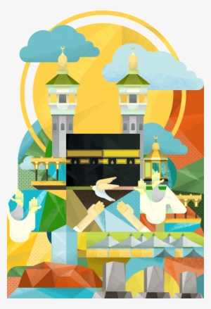 Captions And Descriptions Are Taken From These Wikipedia - Transparent Hajj Clipart #3882522