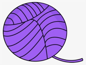 Yarn Clipart - Wool Ball Clipart #3882701
