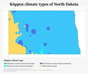Koppen Climate Classification North Dakota #3883727