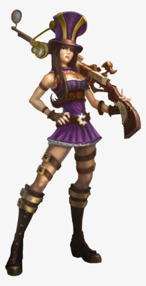 Given How Hypersexualized Riot Tends To Make Their - League Of Legends Caitlyn Png #3884576