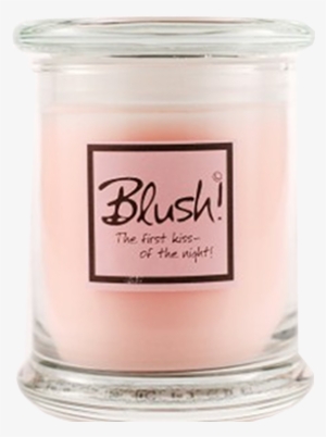 Blush Glass Jar Candle - Lily-flame Blush Candle Jar #3884602