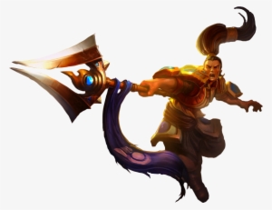 Xin-zhao Classic Splashart Png Image - League Of Legends Heroes Png #3884622