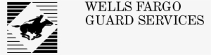 Wells Fargo Guard Services Logo Png Transparent - Black-and-white #3885235