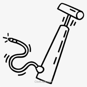 Air Pump Royalty Free Vector Clip Art Illustration - Air Pump Clipart #3886005