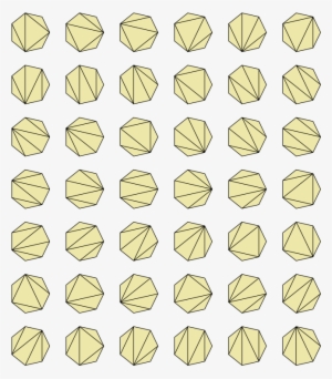 210 × 240 Pixels - Heptagon Triangulation #3886007