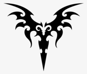 Tribal Dragon V2 By Shadow696 - Tribal Dragon Symmetrical Transparent #3886135