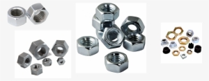 A Nut Is A Type Of Fastener With A Threaded Hole - False 5/16-18 Zinc Coated Hex Nuts, Pack Of 8 #3886136