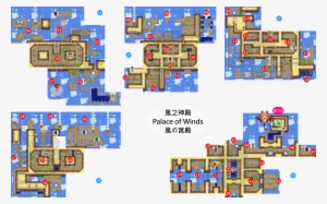 Las Jargon Gbathe - Palace Of Winds Zelda Map #3886200