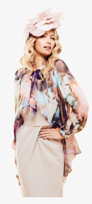 Fashion Model Png - Spring Racing Fashion 2016 #3886571