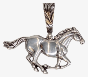 Blazin Roxx Women's Running Horse Pendant W/crystals #3886713