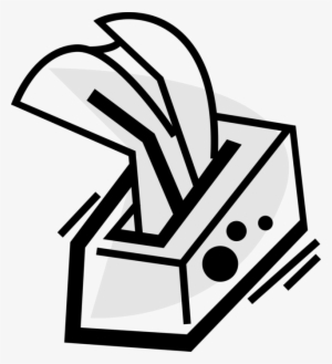 Vector Illustration Of Facial Tissue Kleenex Box - Vector Graphics #3888316