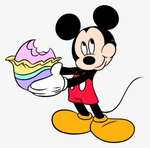 Clip Art Images - Easter Minnie And Mickey #3888429