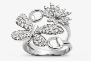 Gucci Gucci Flora Ring - Gucci Gucci Flora Collection Ring, White Gold 12 #3888722 Gucci Gucci Flora Ring - Gucci Gucci Flora Collection Ring, White Gold 12 #3888722
