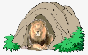 This Image Show The Wild Animal - Den Clipart Black And White #3888895