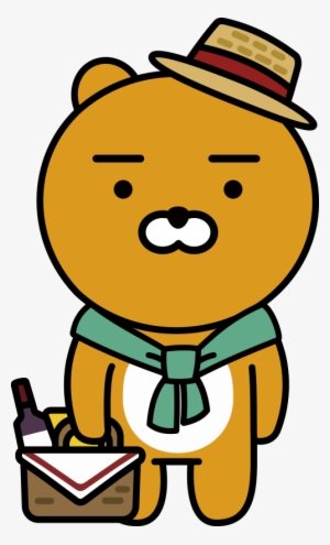 Ryan Bear, Kakao Friends, Line Friends, Cute Wallpapers, - Kakaotalk Friends #3888995