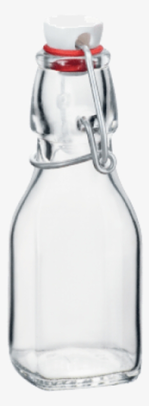 Bottle Clear Glass Flip Top Oil Vinegar Squash 125ml - Bormioli Rocco Swing Bottle - Clear #3889062