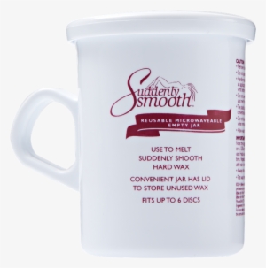 Suddenly Smooth Empty Microwavable Jar #3889112