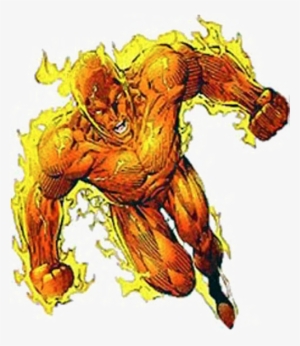 Human Torch Png Pic - Human Torch Marvel #3889284