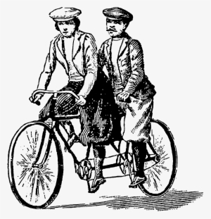 Bike Clipart Victorian - Victorian Age Clip Art #3889849