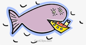Whale Eating A Ship Royalty Free Vector Clip Art Illustration - Whale Eating Clipart #3889921
