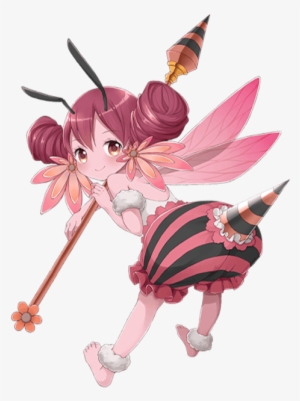 Fire Bee-girl Transparent - Cartoon #3889981