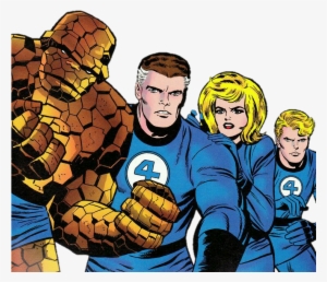 Fantastic Four Retro Clipart Jack Kirby Mister Fantastic - Fantastic Four Iron Fist #3889998