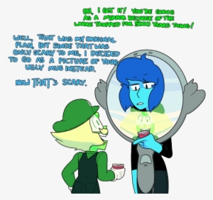 Her Physical Costume Was That Of A Mirror, But Spiritually - Steven Universe Bismuth And Peridot #3890017
