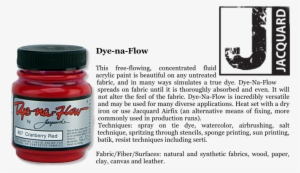Dye Na Flow This Free Flowing, Concentrated Fluid Acrylic - Jacquard Dye-na-flow Liquid Color 2.25oz-cranberry #3890414